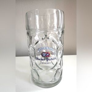Vintage 1-Literally Glass Beer Stein Munich, Germany
